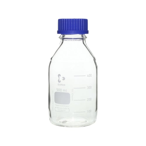 藍蓋旋蓋瓶（中瓶）500mL 017200-500A